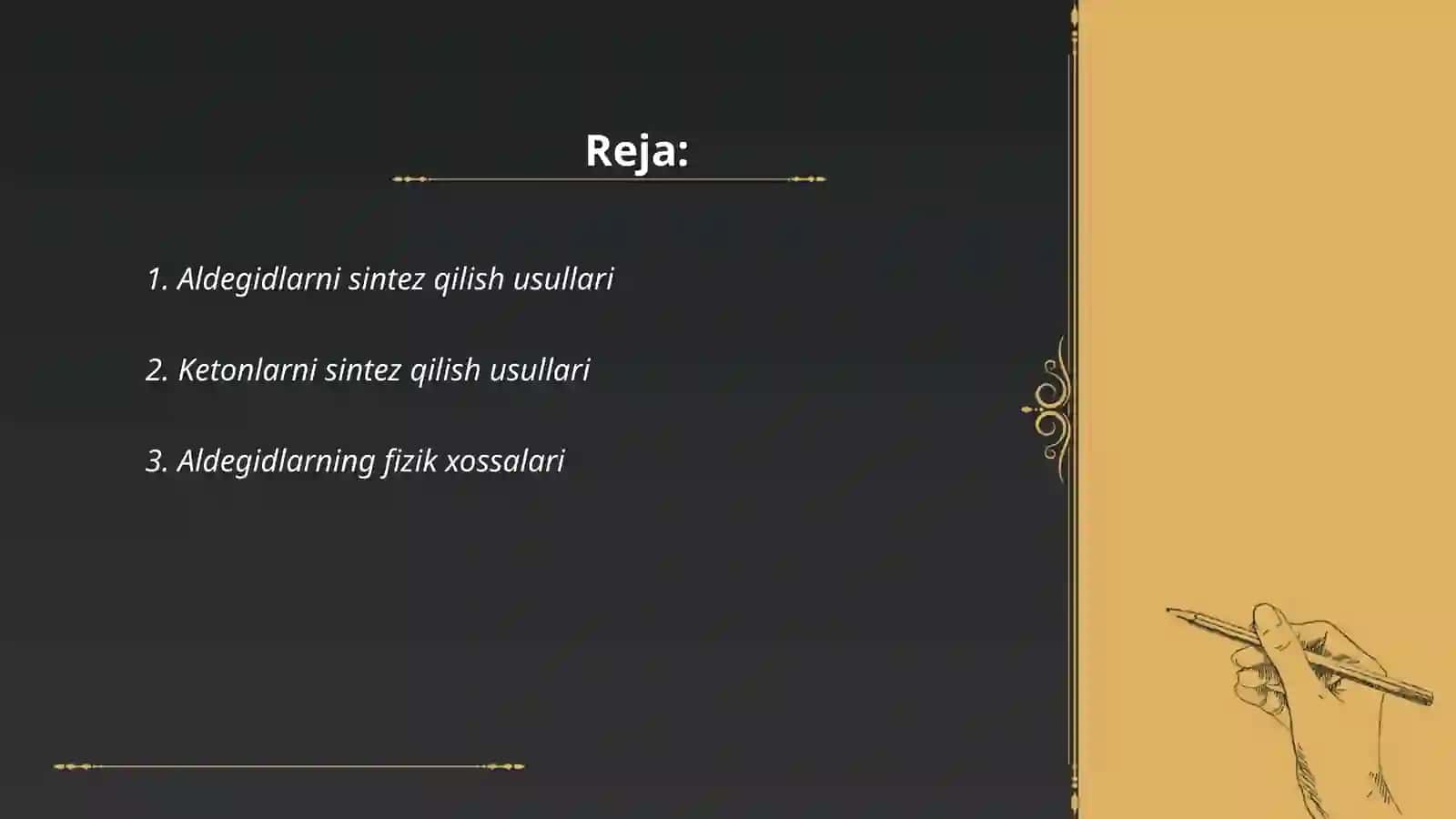 Aldegid va ketonlar 2