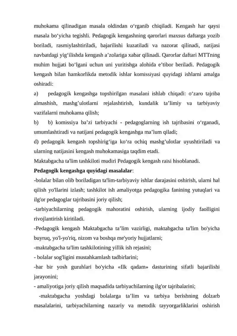 Pedagogik kengash shakllari 2