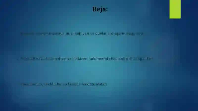 Raqamli transformatsiya davlat boshqaruvida 2