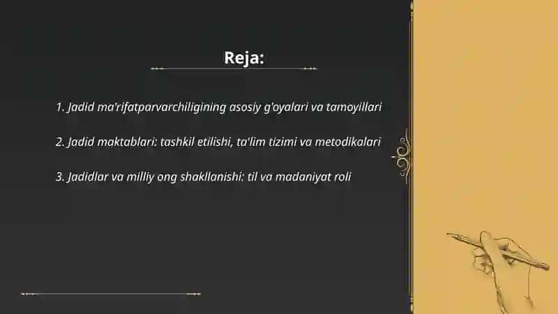 Jadid ma’rifatparvarchiligi, milliy tarbiyaning asosi sifatida 2