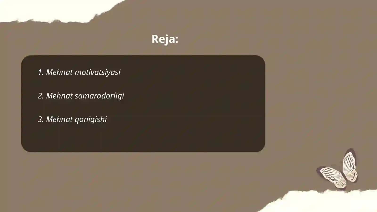 Mehnatni shakllantirish psixologiyasi 2