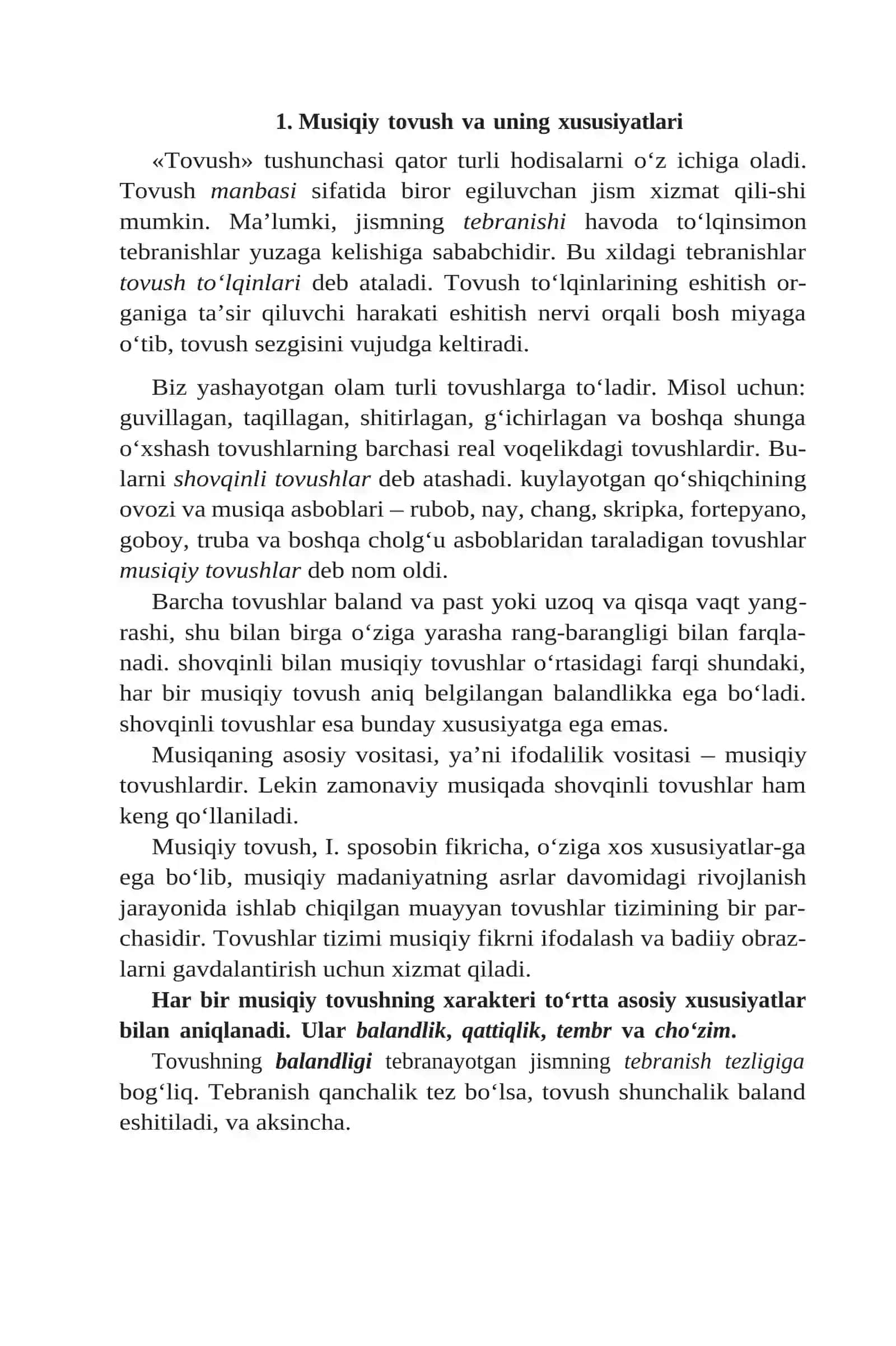 Musiqiy tizim 2