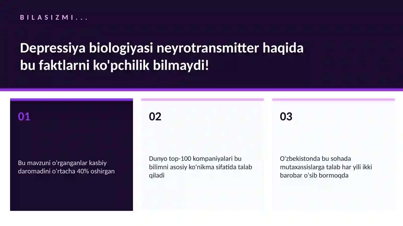 Depressiya biologiyasi neyrotransmitter 2