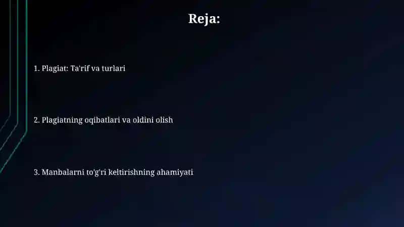 Manbalarni to'g'ri keltirishning ahamiyati 2