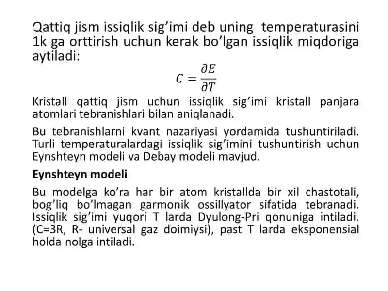 KRISTALL PANJARA ISSIQLIK SIG’IMI 2
