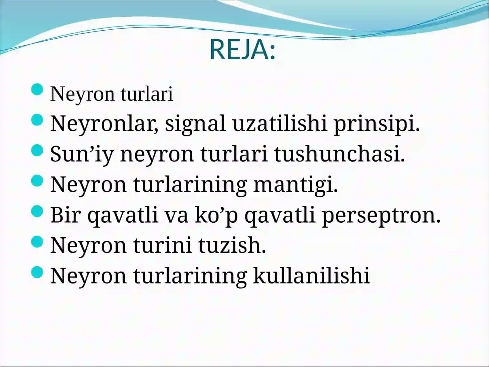 NEYRON TURLARI 2