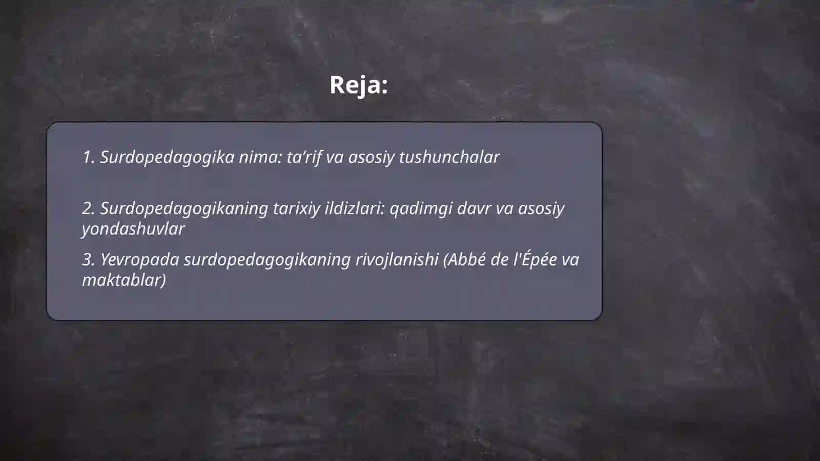 SURDOPEDAGOGIKA tarixi va umumiy maʼlumot 2