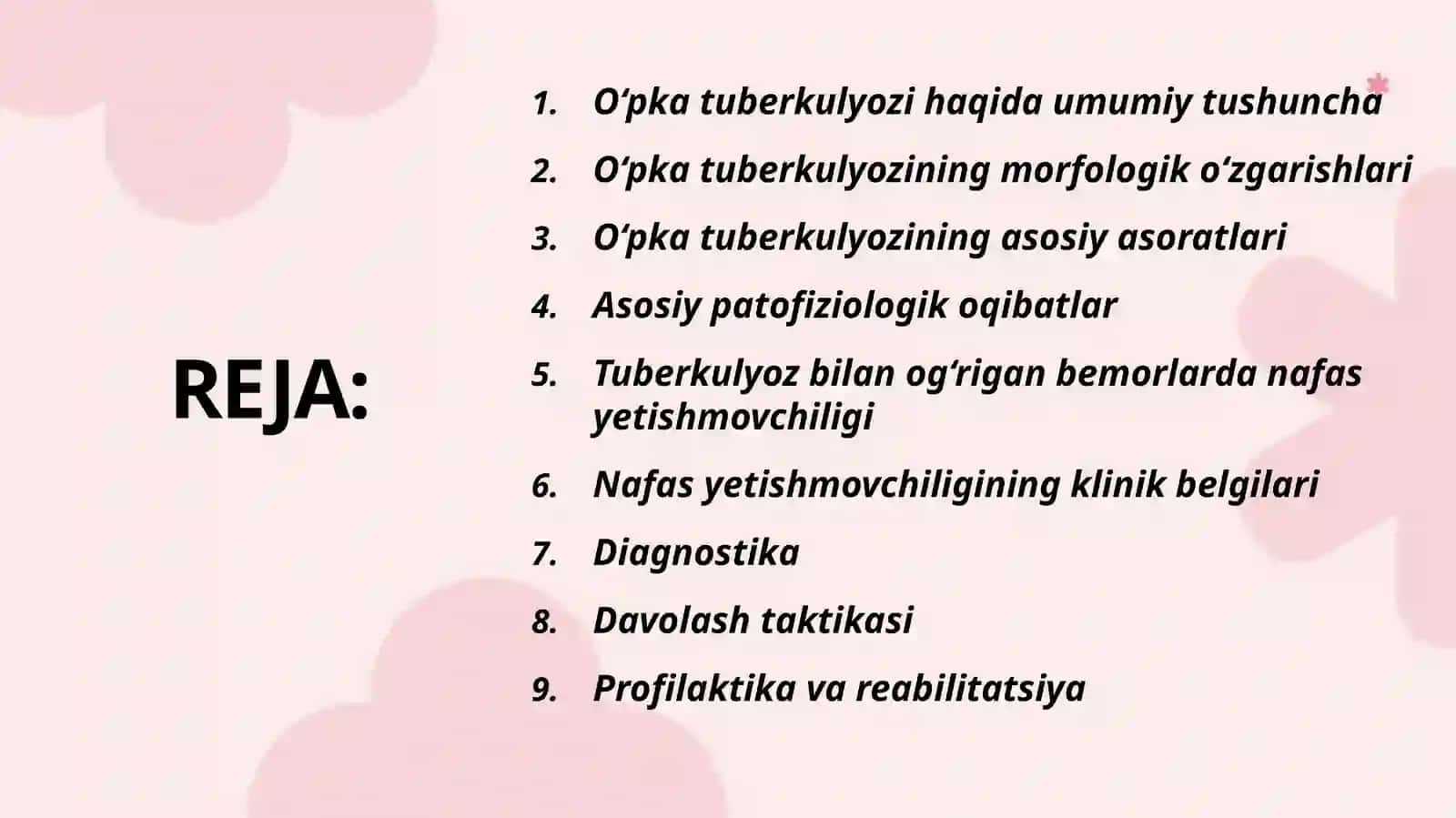 O‘pkatuberkulyozi haqida umumiy tushuncha 2
