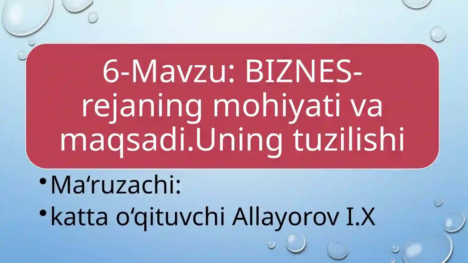 Biznes strategiyasi 2