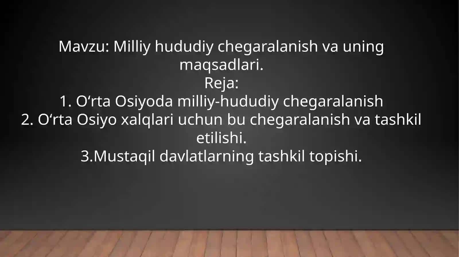 Milliy hududiy chegaralanish va uning maqsadlari 2