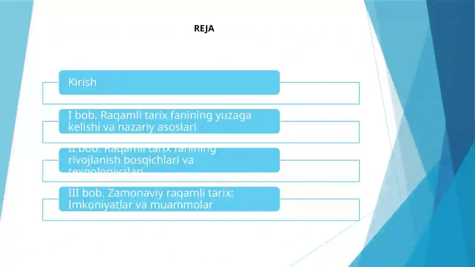 Raqamli tarix fanining shakllanishi va taraqqiyoti 2