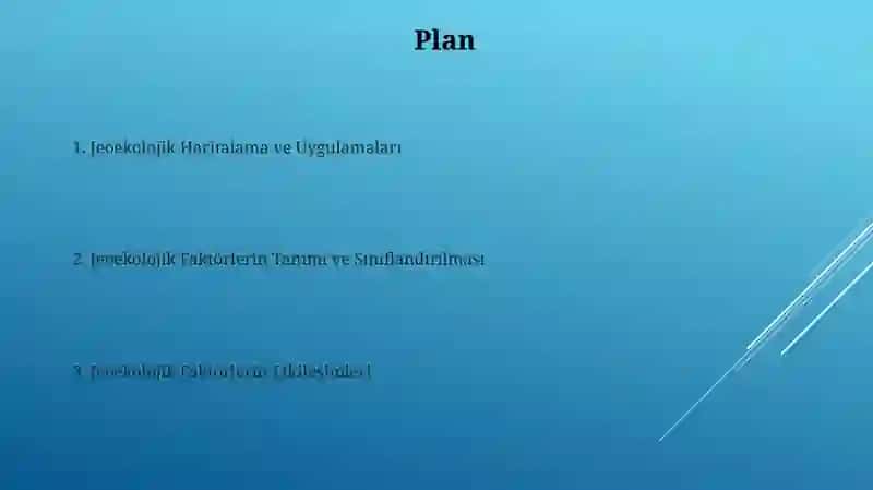 Jeoekolojik Faktörlerin Tanımı ve Sınıflandırılması 2