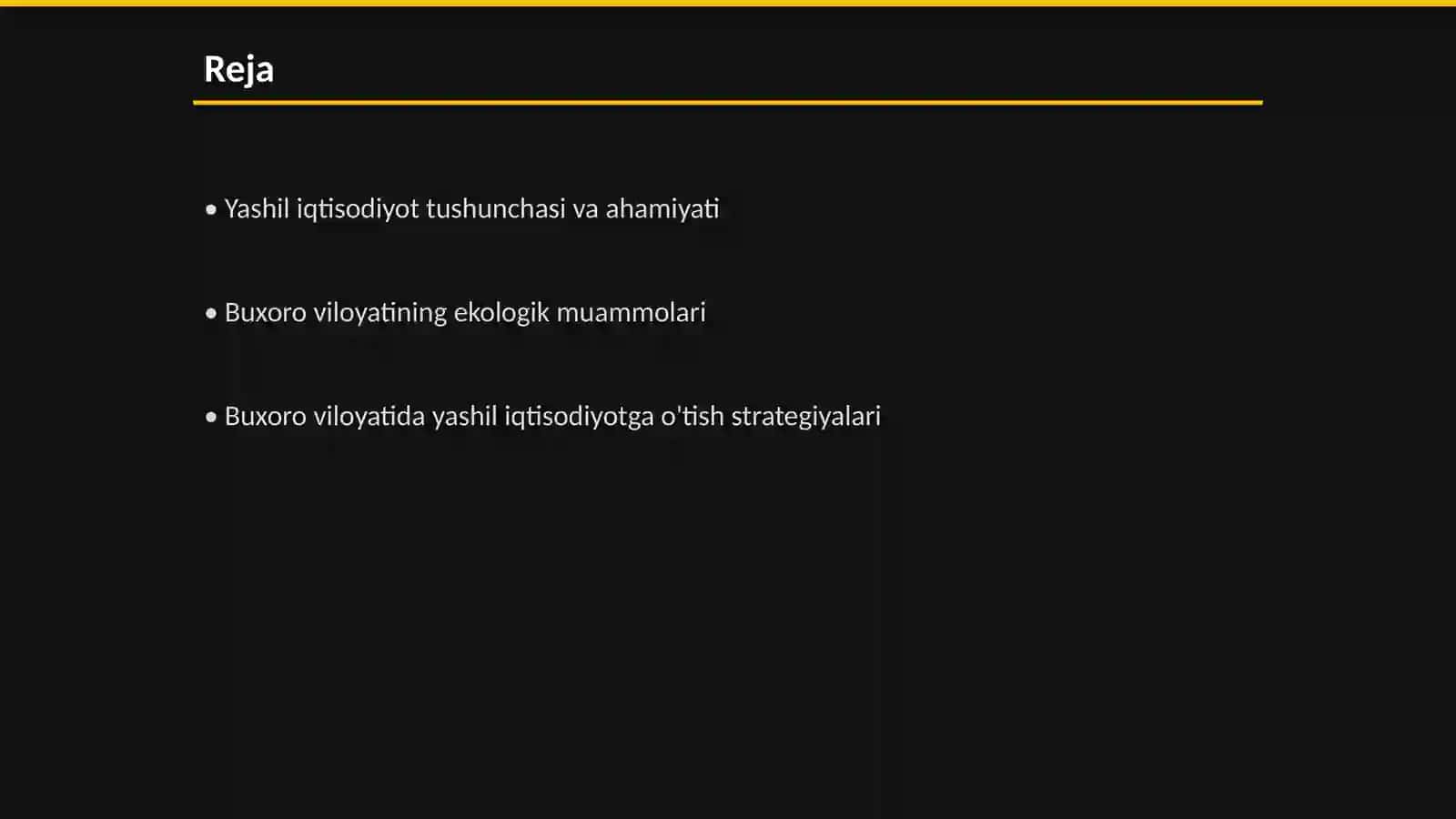 Buxoro viloyatining yashil iqtisodiyotga o’tish jarayoni 2
