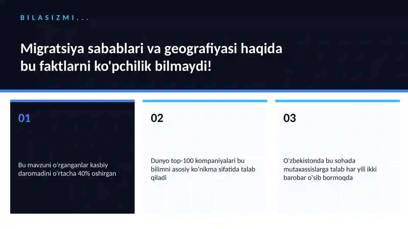 Migratsiya sabablari va geografiyasi 2