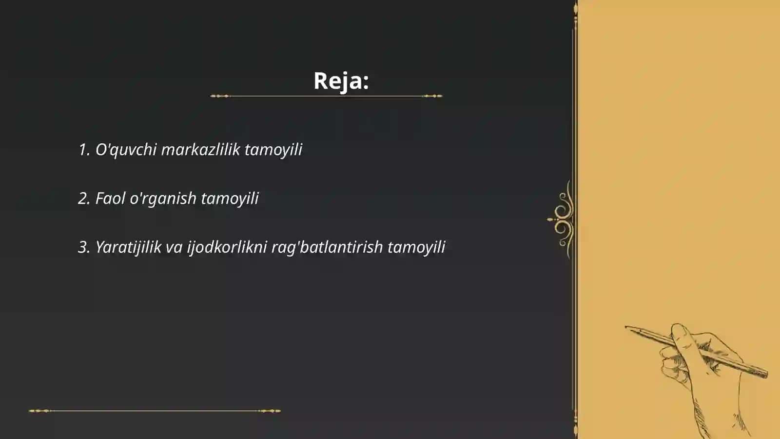 Pedagogik innovatikaning tamoyillari 2