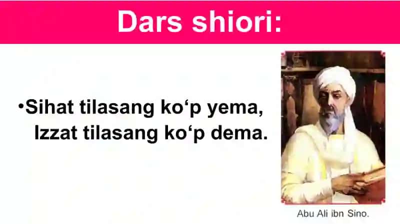 Abu Ali ibn Sino biologiya 2