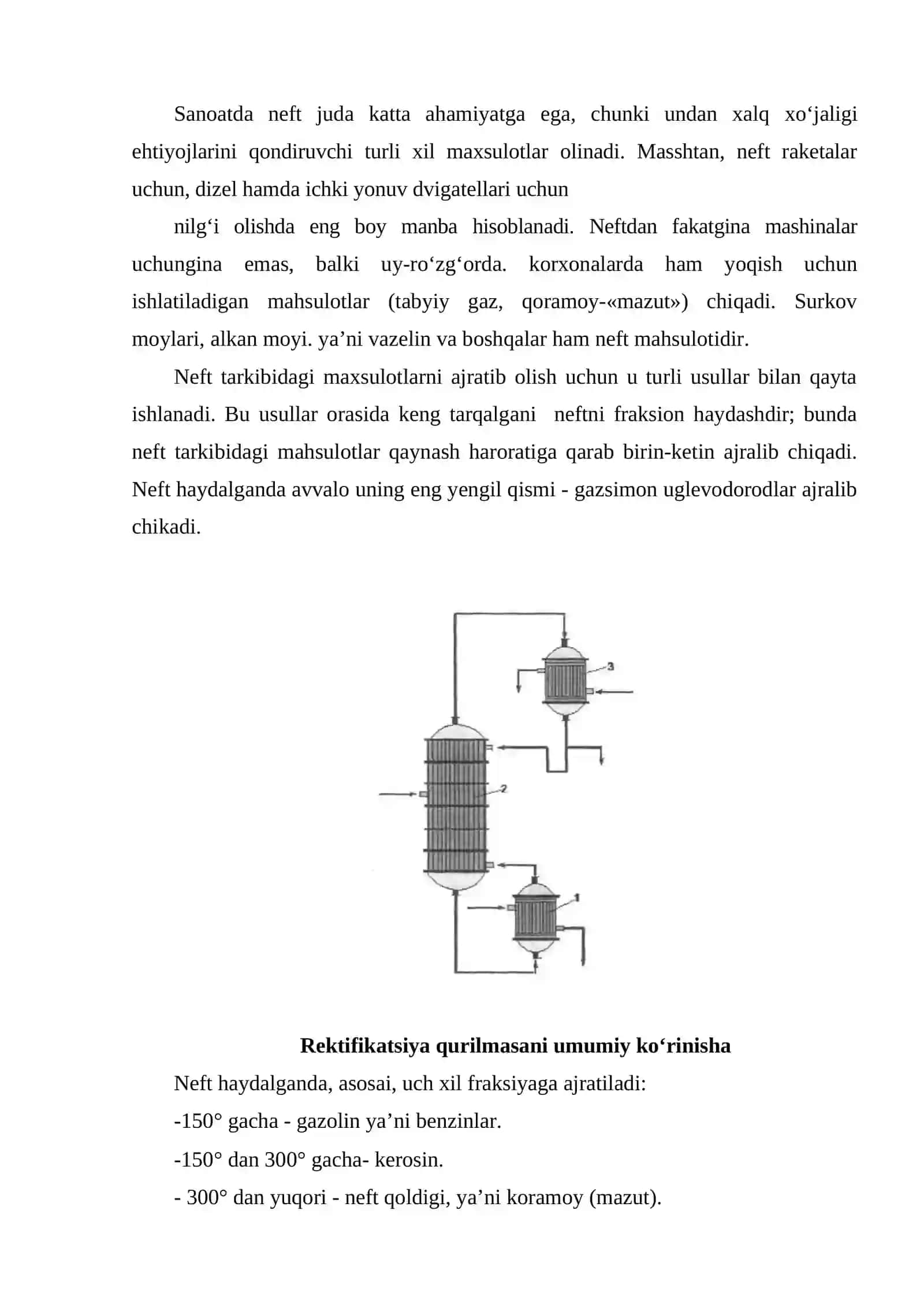 Neft kimyosi va neftni qayta ishlash 2