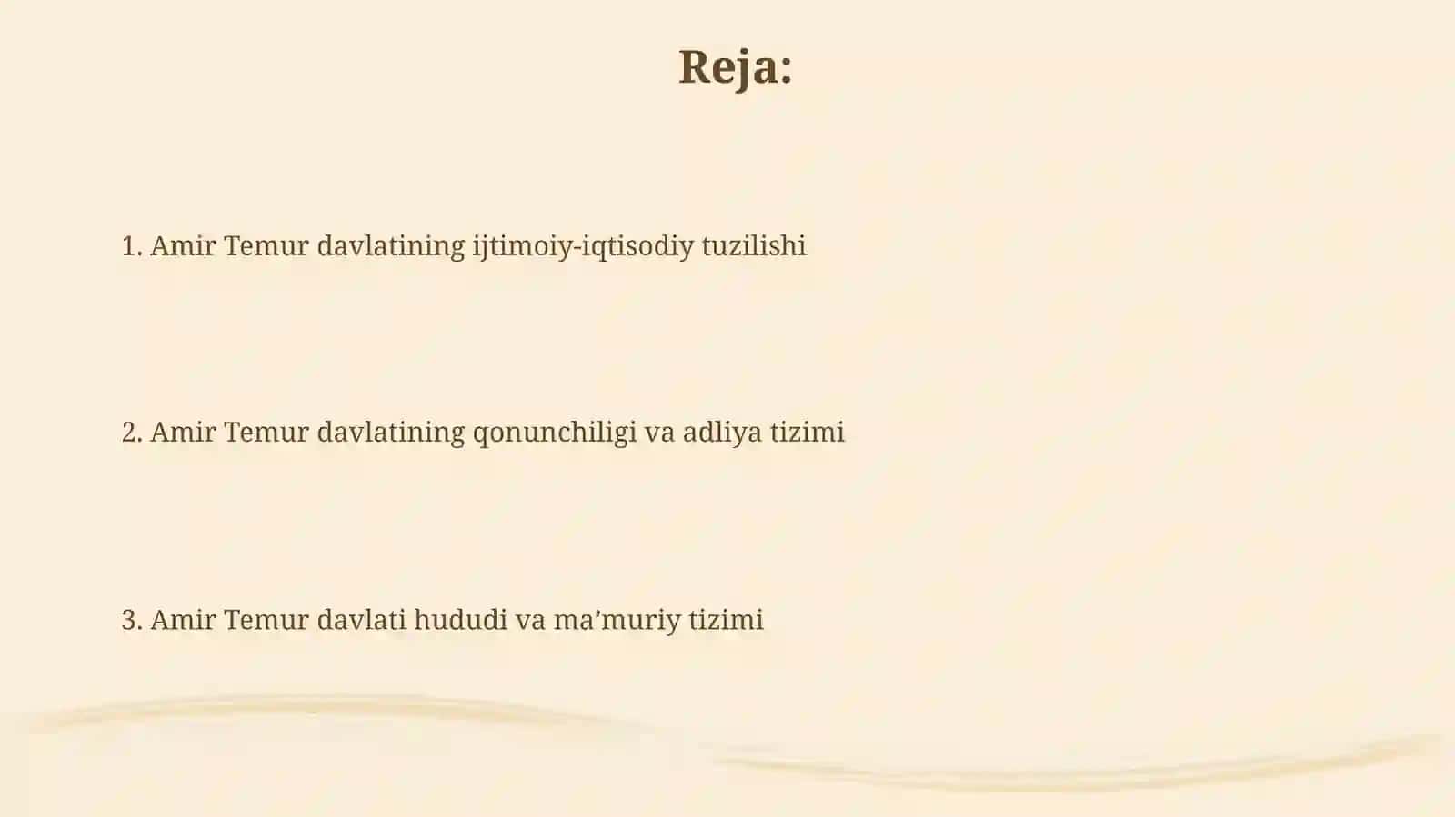 Amir Temur davlati 2