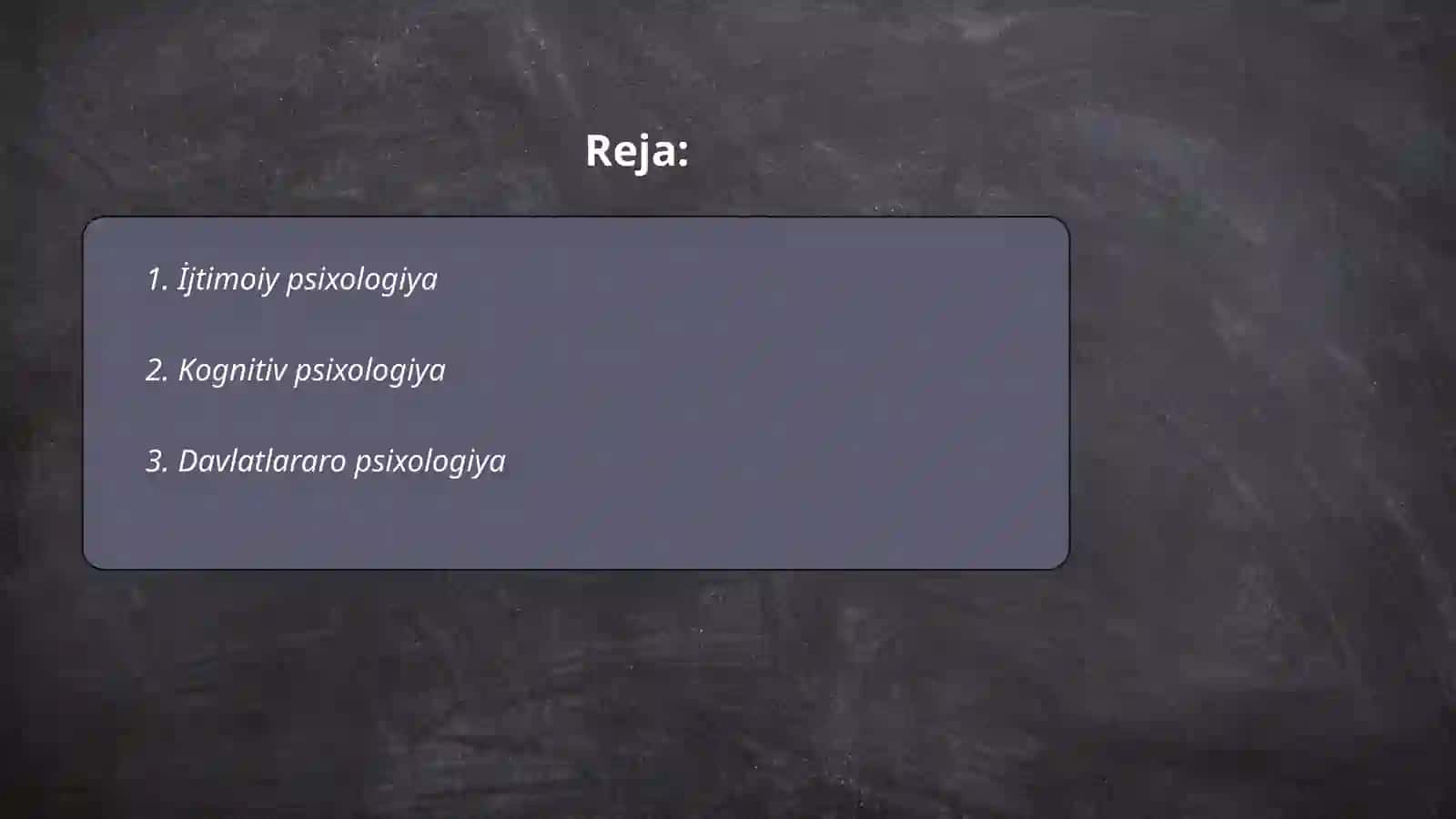 Psixologik maktablar 2