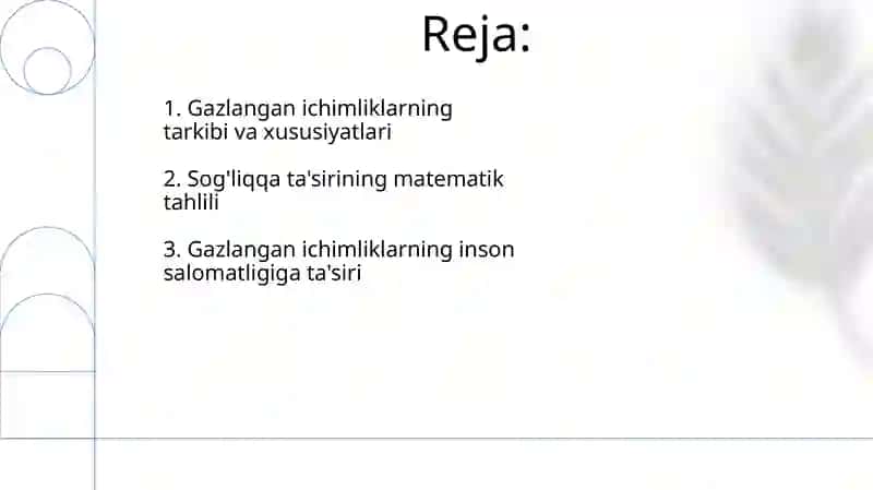 Gazli ichimliklarni inson salomatligiga ta'siri 2