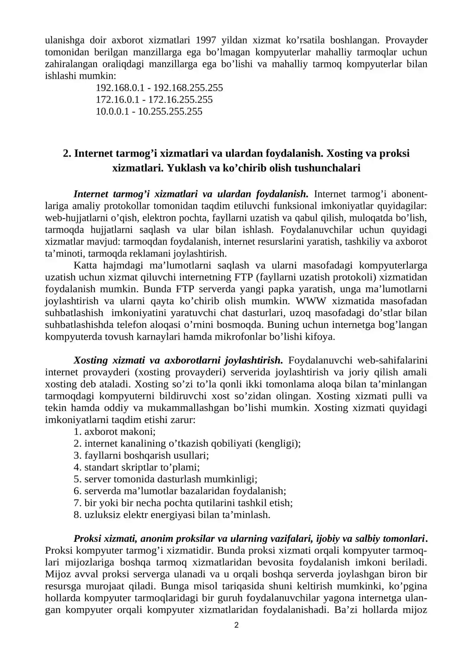 Elektron hukumat tizimi. Yagona interaktiv davlat xizmatlari bilan ishlash 2