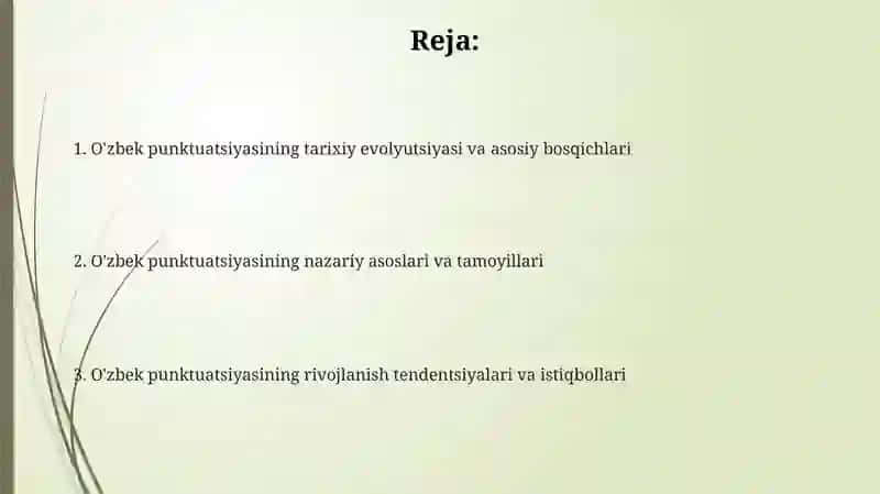 O'zbek tili punktuatsiyasi tarixi va nazariy asoslari 2