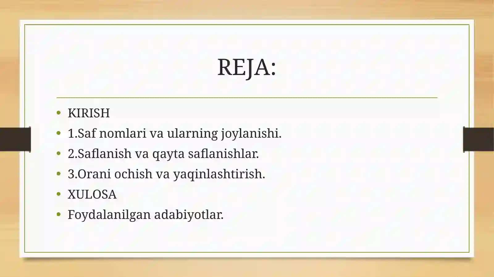 Safmashqlari 2
