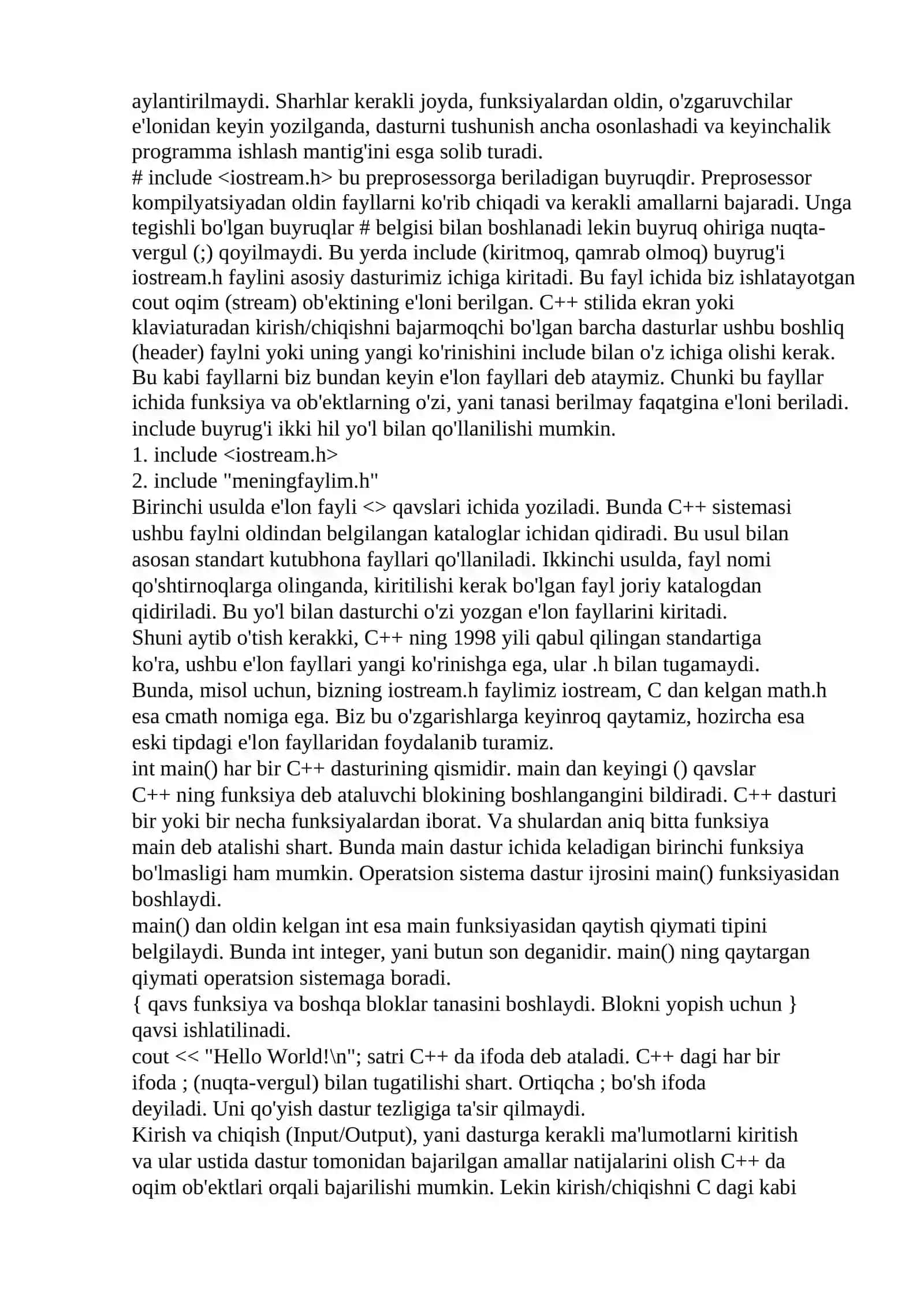 Chiziqli jarayonlarni dasturlash 2