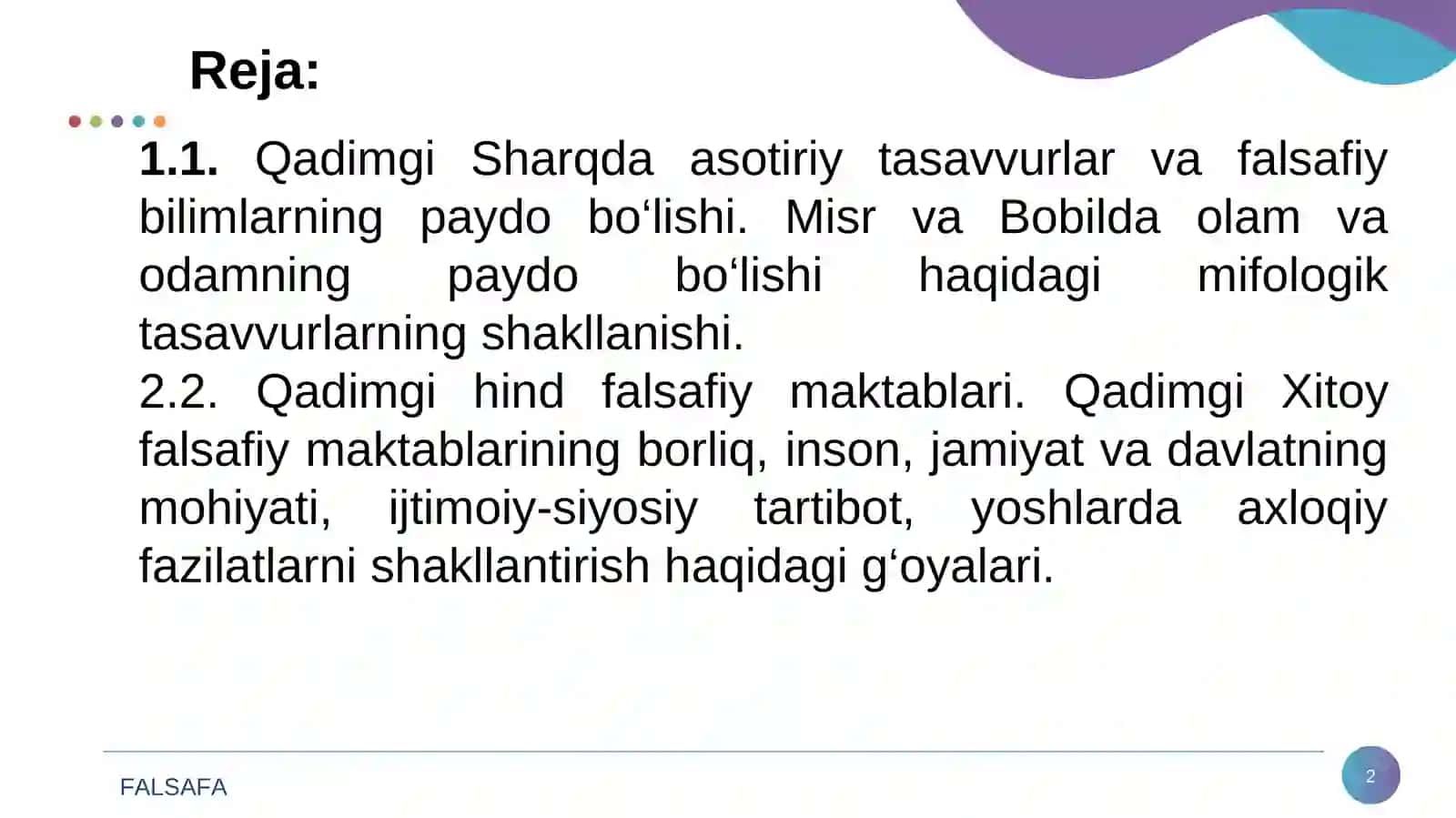 Sharq falsafasining mohiyati va ijtimoiy taraqqiyotdagi roli 2
