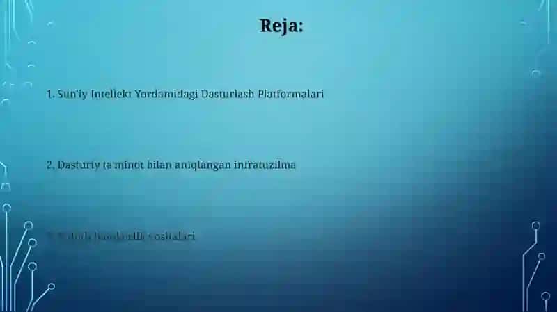 Zamonaviy IT dasturlari bulutga asoslangan arxitektura 2