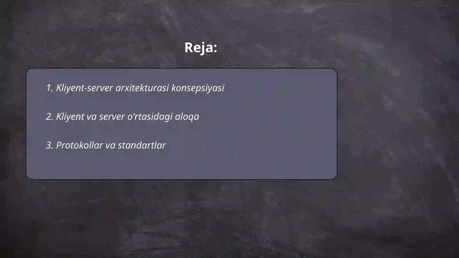 Kliyent-server arxitekturasi 2