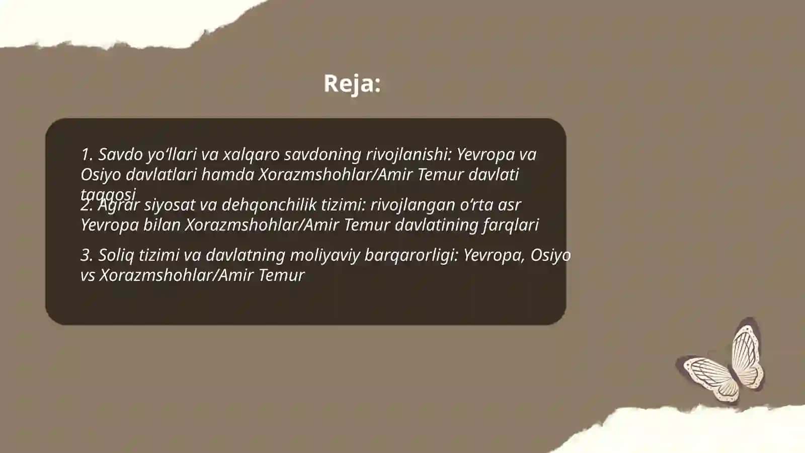 Rivojlangan o‘rta asrlar davlatlari taraqqiyoti va tanazzuli sabablari 2