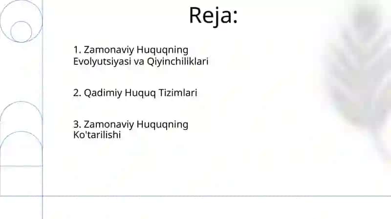 Yangi davr huquqining shakillanishi va rivojlanishi 2