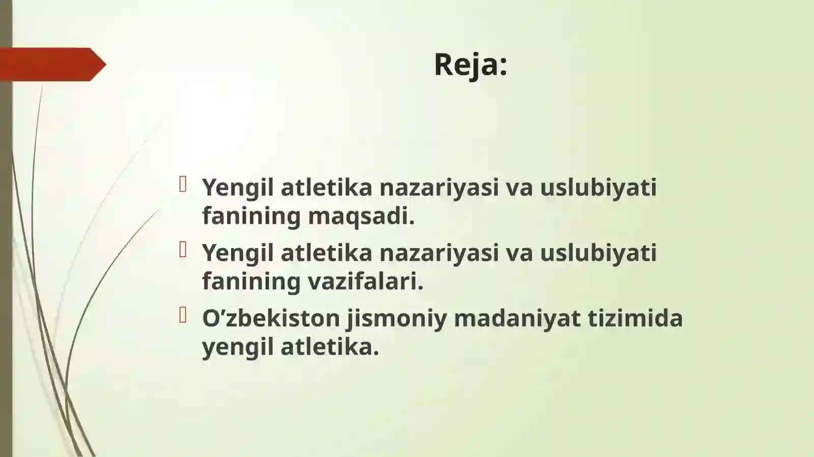 YENGIL ATLETIKA NAZARIYASI VA USLUBIYATIFANIGA 2