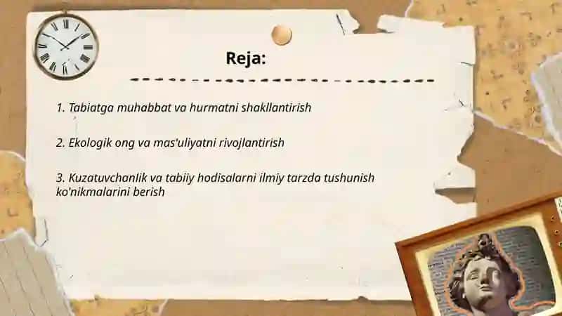 Bolalarni tabiat bilan tanishtirishning magsad va vazifalari 2