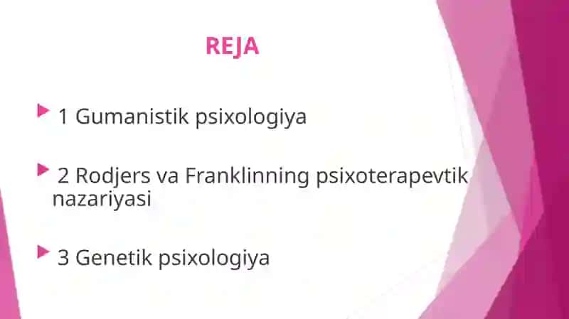 XX asrning ikkinchi yarmida yangi yo’nalishlarning paydo bo’lishi 2