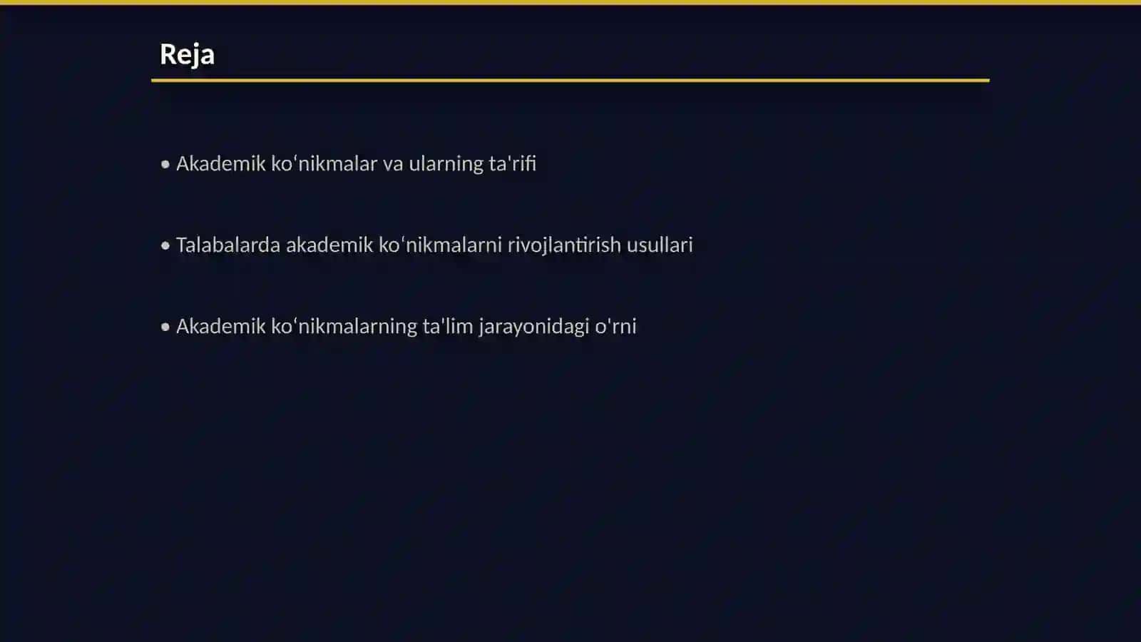 Akademik koʻnikmalarning talabalar faoliyatidagi ahamiyati va dolzarbligi 2