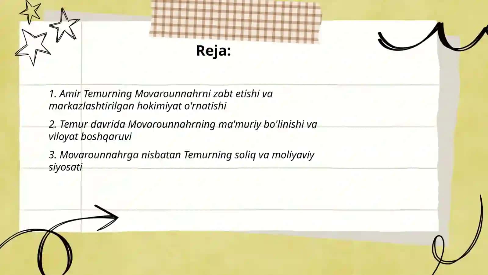 Аmir Temur Movarounnahr hukmdori 2