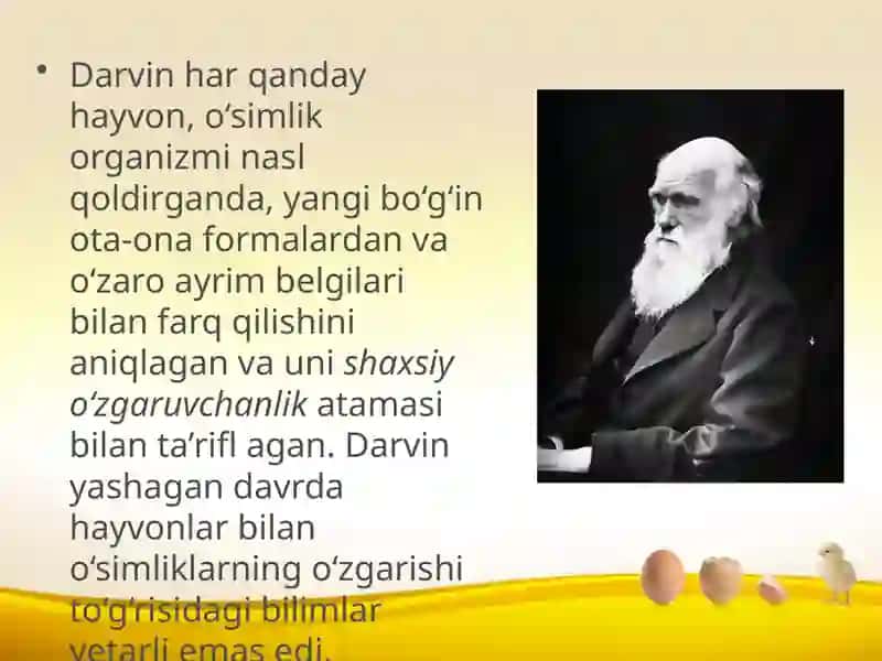 Evolutsiyani harakatlandiruvchi kuchlari.Irsiy o‘zgaruvchanlik 2