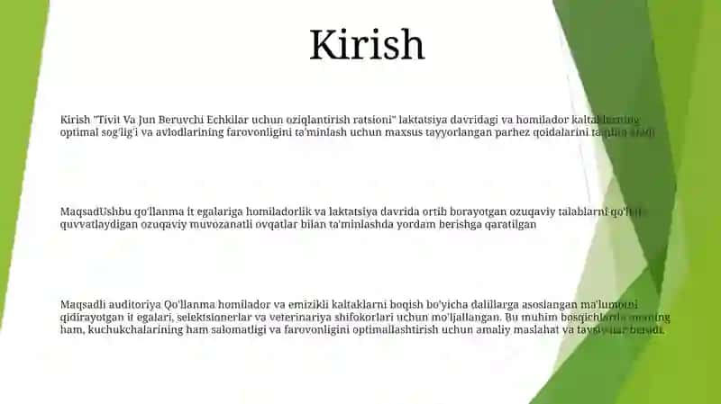 Tivit Va Jun Beruvchi Echkilar Uchun Oziqlantirish Ratsioni 2