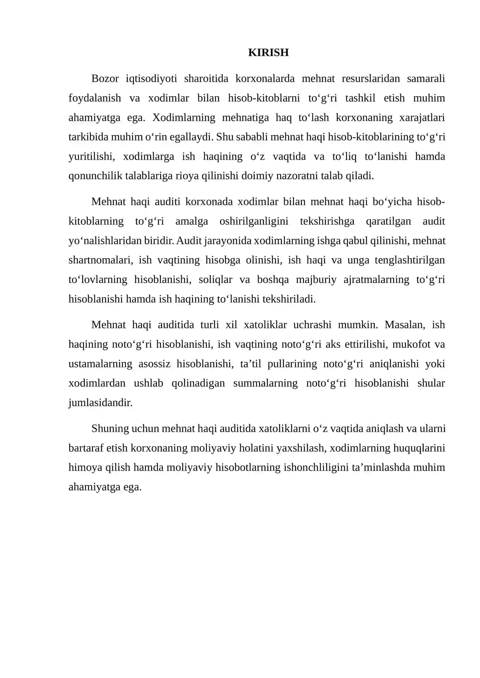 Mehnat Haqi Auditda Uchraydigan Xatoliklar va Ularni Aniqlash 2