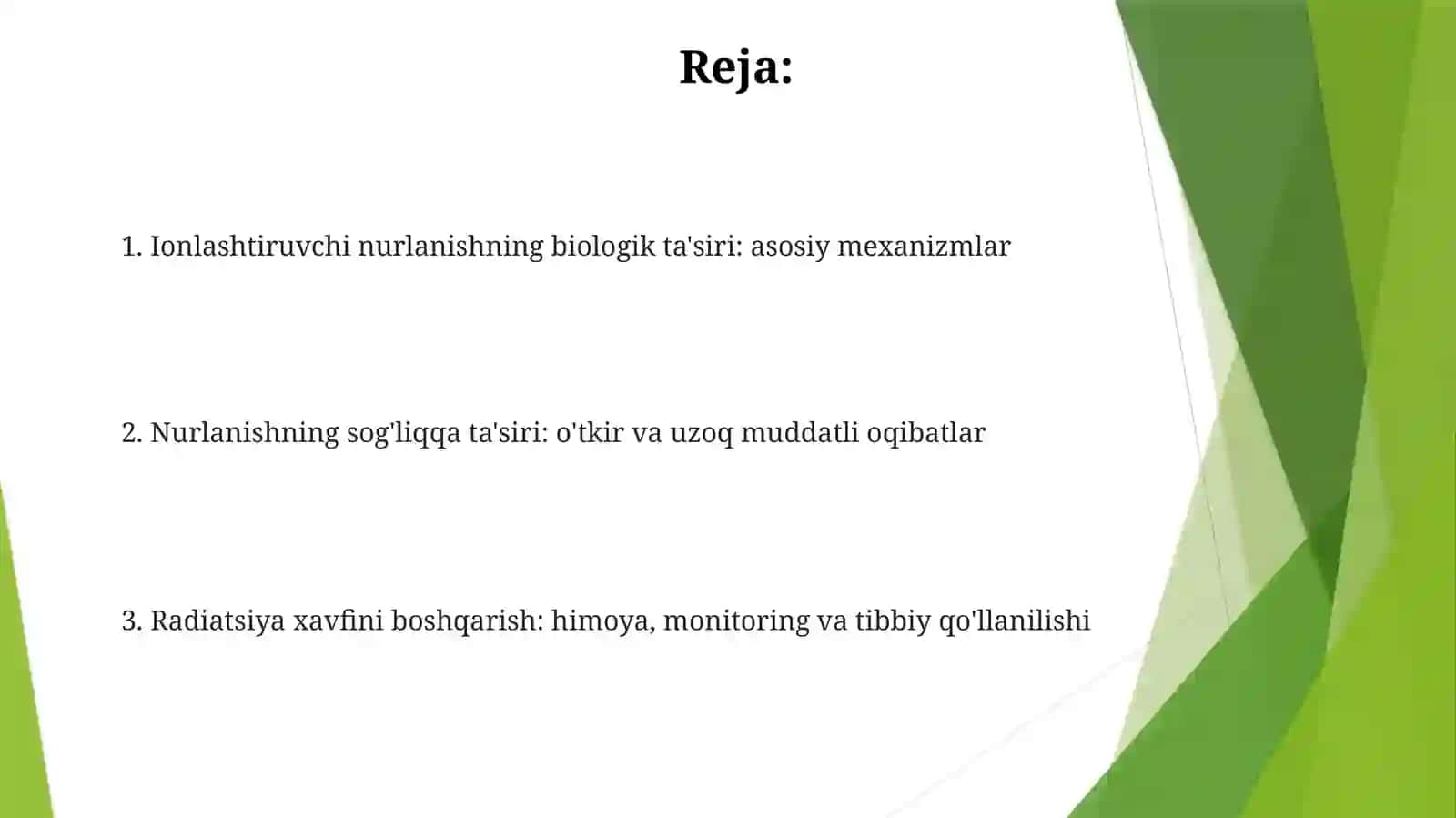 Ionlashtiruvchinurlanishlarningbiologiktamoyillari 2