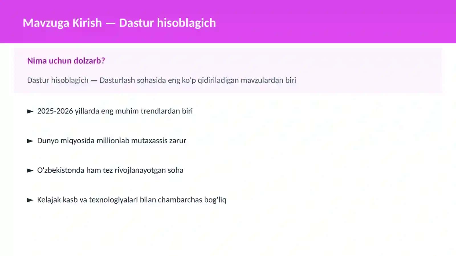 DASTURLASH | C++ VA TIZIM DASTURLASH 2