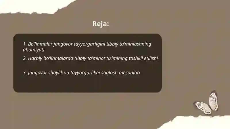 Boʻlinmalar jangovor tayyorgarligi 2