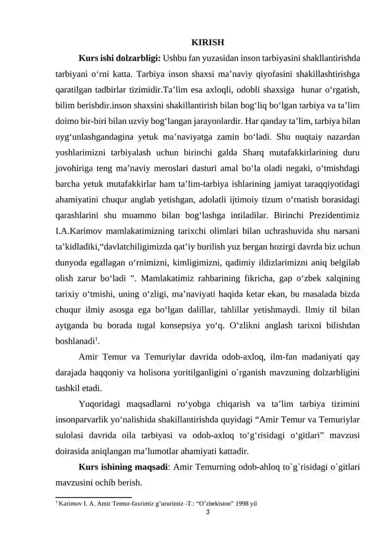 Shaxs Tarbiyasida Amir Temur o‘gitlaridan foydalanish 2