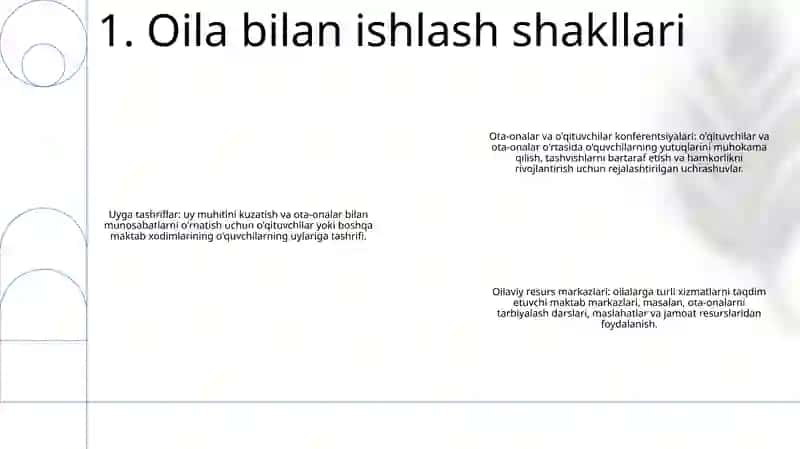 Maktabgacha Ta’Lim Tashkilotining Oila Bilan Ishlash Shakllari 2