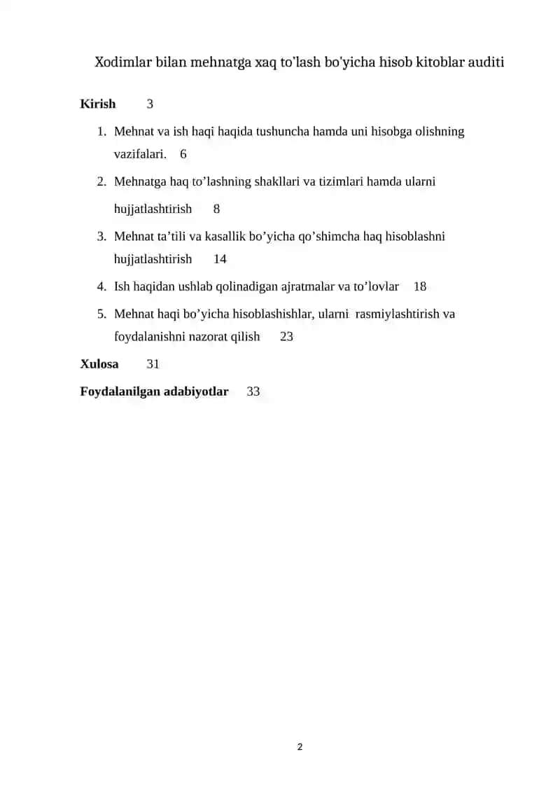 Hisobot ximoyaga tavsiya qilindi 2