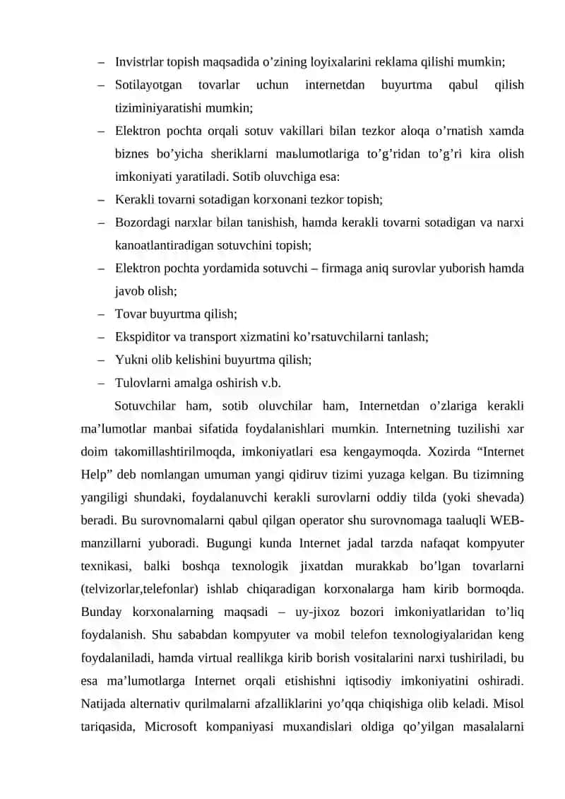 Elektron biznes, Internet-marketing va mobil-tijorat 2