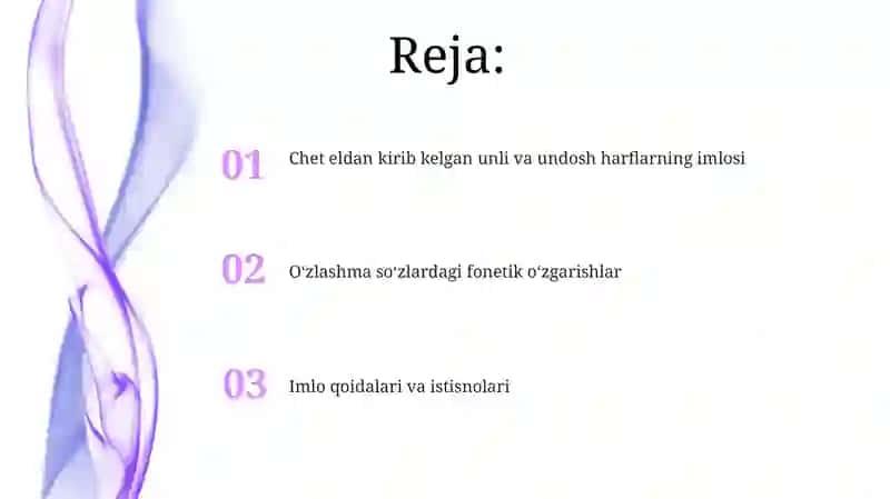Yonma yon kelgan unli va undosh harflar imlosi 2