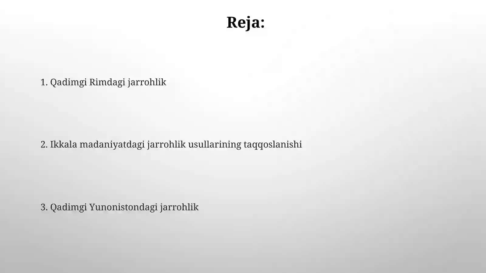 Qadimgi Yunonistonda Jarrohlik 2
